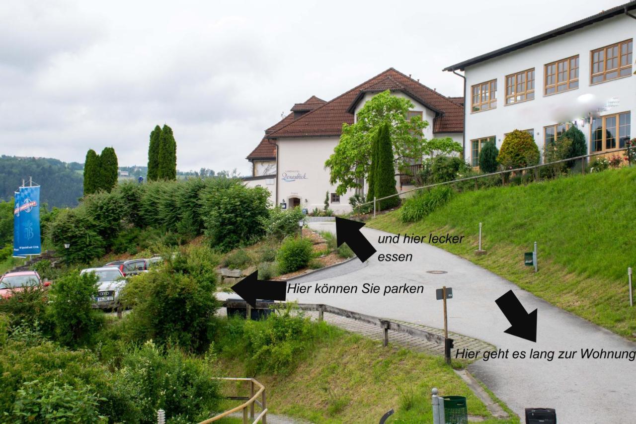 Geschmackvolles Appartement Am Donauradweg Obernzell Kültér fotó